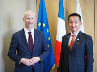 Rencontre entre M. ODAWARA et M. RIESTER