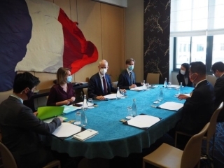 Rencontre entre M. ODAWARA et M. RIESTER