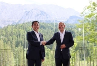 Rencontre au sommet Japon - Allemagne