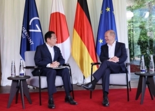 Rencontre au sommet Japon - Allemagne