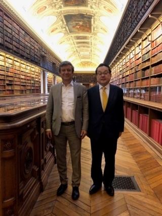 Entretien avec le Président du groupe d’amitié France-Japon du Sénat